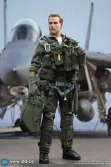 1/6 Scale Top Gun – US Navy Fighter F-14 Pilot Tom & Nick – MINT IN BOX