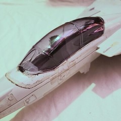 3D Printed Lite Tinted Canopy – Compatible with 83-84 Skystriker GI Joe