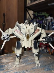 Transformers Movie Voyager Class Thundercracker And Starscream F22 Jet Alt Mode