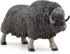 – Musk Ox Figurine – for Ages 3 and Up – Realistic Hand-Painted Wildlife Model –