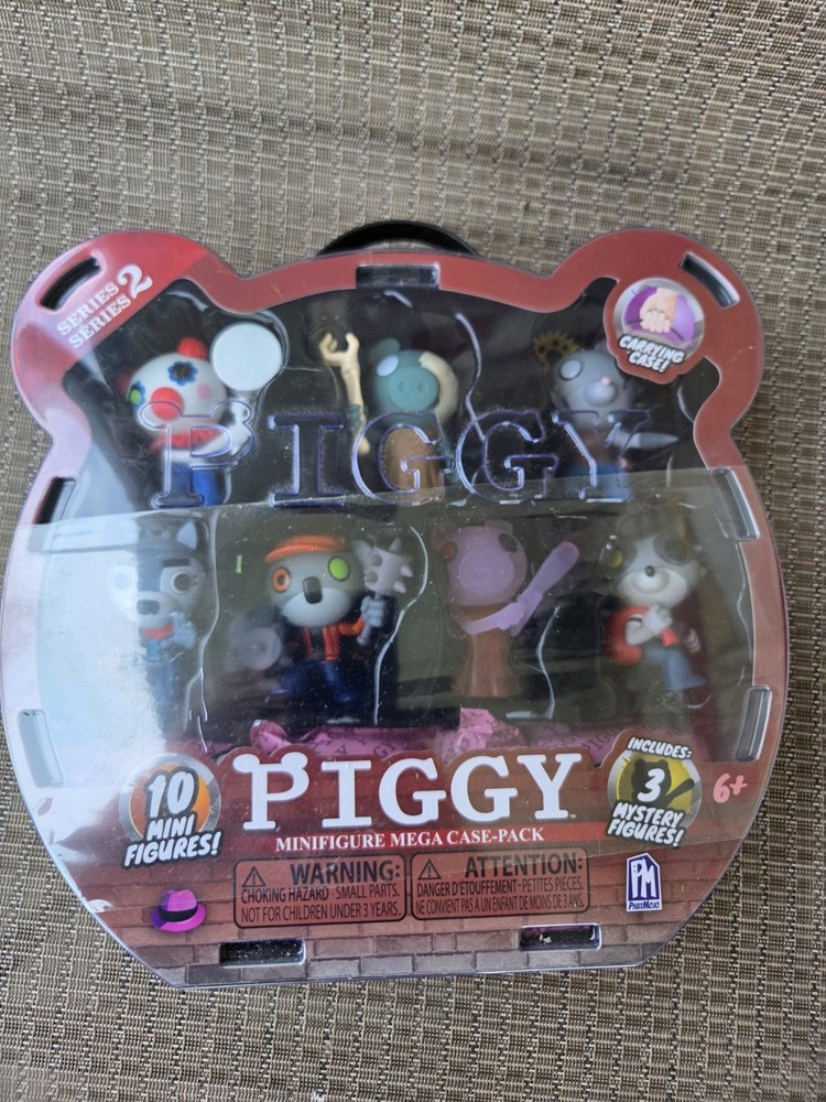 Piggy – Minifigure Mega Case-Pack Series 2 – 10 Minifigures 3″ – 3 Mystery Figs