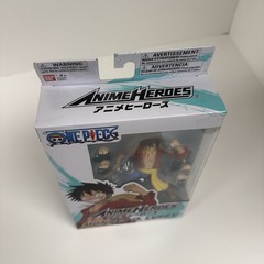 One Piece Anime Heroes Monkey D. Luffy 6.5” Action Figure – Bandai New Sealed