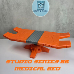 Upgrade Kit Medical Bed for Studio Series 86 Action Figures 3D DIY Optimus