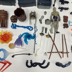 Hasbro Star Wars Attack Of The Clone Wars Lot of 23 Action Figures & Accessories