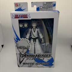 Anime Heroes Bleach WHITE ICHIGO 6″ Action Figure New Bandai