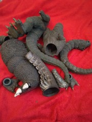 Vintage 1984 Takara Combat Joe Godzilla Suit Parts Bandai Popy For Custom Builde