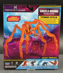 MonsterVerse Godzilla Set of 4 Titanus Scylla, Mothra, Ion Dragon & Frost Vark