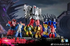 DrWu & Mechanic MS-37 MS-37D Giant Axe 14cm Transformation Broadside Figure Toys