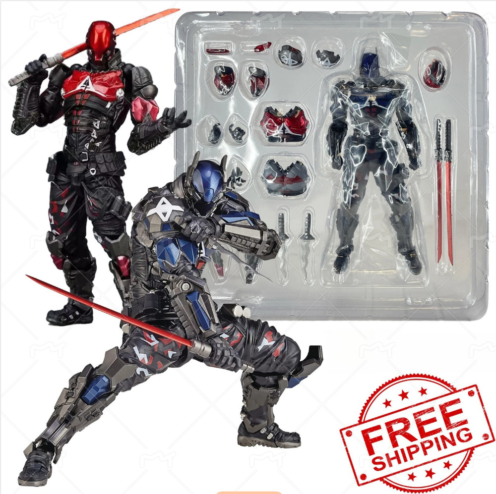 Amazing Yamaguchi Revoltech Arkham Knight Batman Action Figure NEW IN BOX New