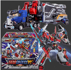 Metal Cardbot W Heavy Iron Transforming Robot Truck 2025 New / Express