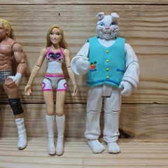 WWE Mattel 2010’s Wrestling Action Figures WWE Mutants-Cody Stardust Lot Of 4