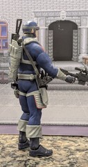 Marvel Legends CUSTOM Mezco One 12 Style Punisher as Captain America 6″ *Deluxe*