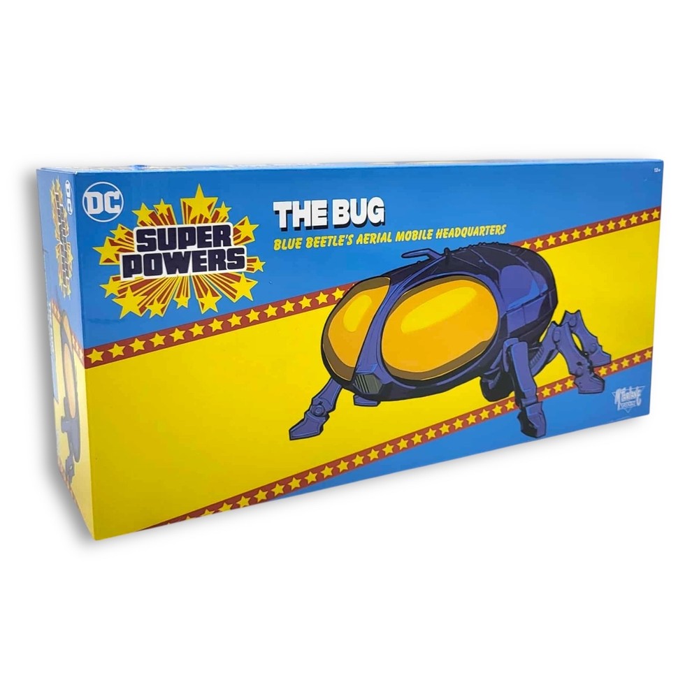 McFarlane DC Super Powers The Bug Blue Beetle’s Aerial Mobile Headquarters Ship