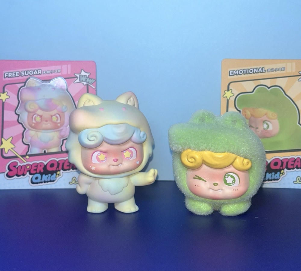 Q Kid Super Q Team Figures – Set of 2 – Confirmed – New