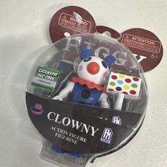 Piggy Clowny Action Figure Series 1 with Exclusive DLC Code 3.5″ Distressed Mak