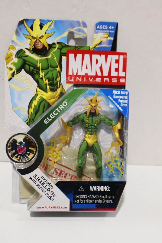 2009 Marvel Universe Electro Series 1 #025 Action Figure 3.75” NEW
