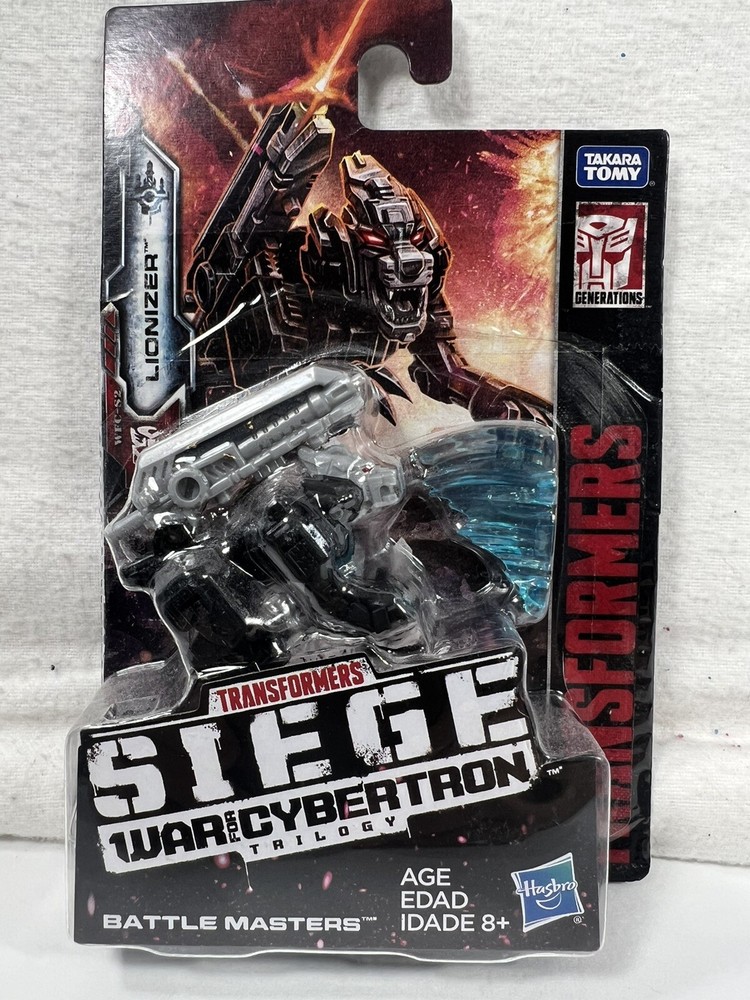 Transformers Hasbro Siege War for Cybertron WFC-S2 Battle Masters Lionizer!