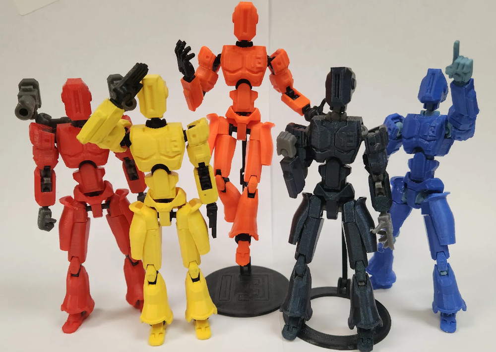 Vanguard 13 | Dummy 13 SPECIAL EDITION | Custom 3D Printed Action Figure Toy