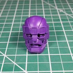 Custom Resin Cast purple Mutant Hunter Head Fits 10″ Zurg body X-Men MEDIUM