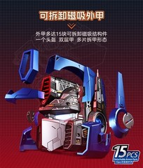 Killerbody Optimus Prime G1 Wearable Prop LED Helmet Electric/Voice Control Mask
