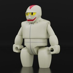 GSC BRICKROID TETSUJIN28 ROBOT SET ACTION FIGURE 50mm