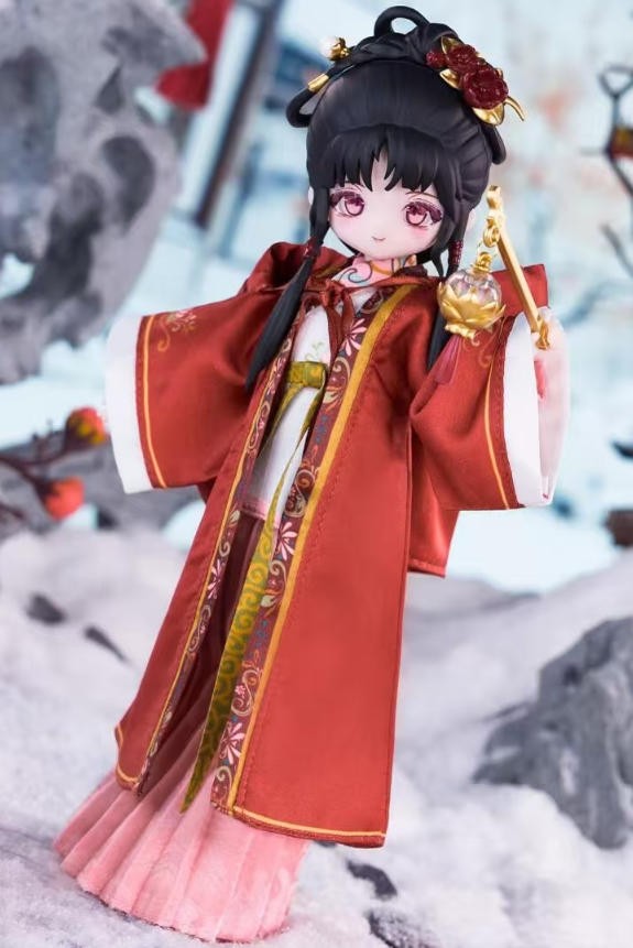 Come4Free LinDaiyu Rare Dream of The Red Chamber 25cm/9.8In Bjd Action Figure