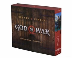 NEW God of War 2024 Kratos & Atreus – 2-Pack Ultimate Action Figures Gift