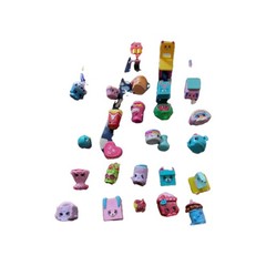Shopkins Lot 30 pieces plus large basket