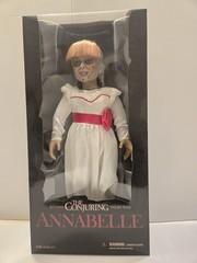 Mezco The Conjuring Universe 18″ Annabelle Roto Plush Doll Replica NIB Fast Ship