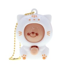 Japanese Blind Box Cute Emoji Cat Keychain Charm 1 Random Mini Figure