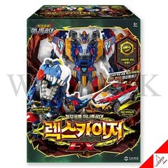 Miniforce Dinoid Warrior REX KAISER EX + DINO EMPEROR EX Transformer Robot 2026