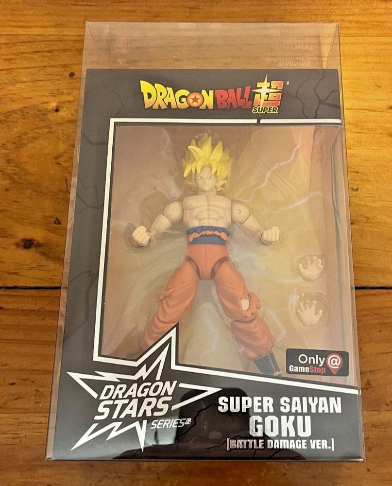 Dragon Stars Bandai Dragon Ball Super Super Saiyan Goku GAMESTOP Exclusive NIB
