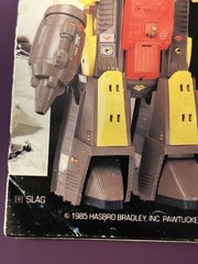 Transformers 1985 folded Catalog Checklist Insert Poster – Vintage