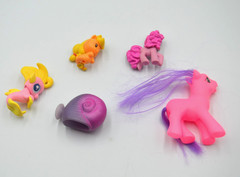 My Litte Ponies Figure Lot MLP 2010’s Applejack Rainbow Dash Princess Cadance