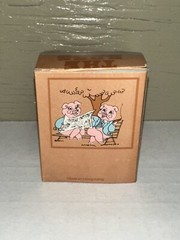 The Boss Pig In Suit On Hard Plastic Mini Action Figure Wall Street Journal NOS