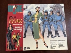 GI Joe Sgt Rock Miss Fear 12″ Sword Of The Dragon 2003 MIB
