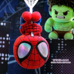 Hot Toys Cosbi Spider-Man Brand New Day Plush Keychain Doll Pendant Gift Toy