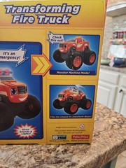 Mattel Blaze and the Monster Machines Transforming Fire Truck