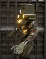 Cherno Alpha Jaeger 7″ Movable Action Figure w/LED Toy Statue Pacific Rim in Box