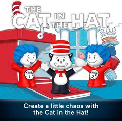 Dr. Seuss the Cat in the Hat Book Special Edition Set for Fans, 3 Figures in …