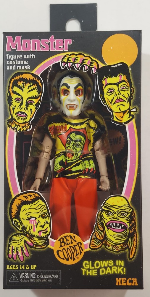 Ben Cooper DRACULA 5.5 figure GLOW in the DARK EX-03 NECA Monster Figure