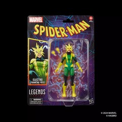 HASBRO MARVEL LEGENDS SPIDER-MAN ELECTRO (FRANCINE FRYE) 6″ ACTION FIGURE