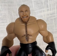 WWE Brock Lesnar Knuckle Crunchers Action Figure Mattel 2023
