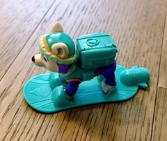 ~Paw Patrol Snowboard Pup Set~ Winter Rescue Action Pack Pup~ Rare Full Set~