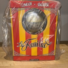NIB Ron English & J. Balvin La Familia Grinning Vinyl Fig Ltd Ed NEVER OPENED