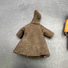 Vintage 1977 Star Wars Jawa Figure with Original Cloth Cape Kenner No Blaster