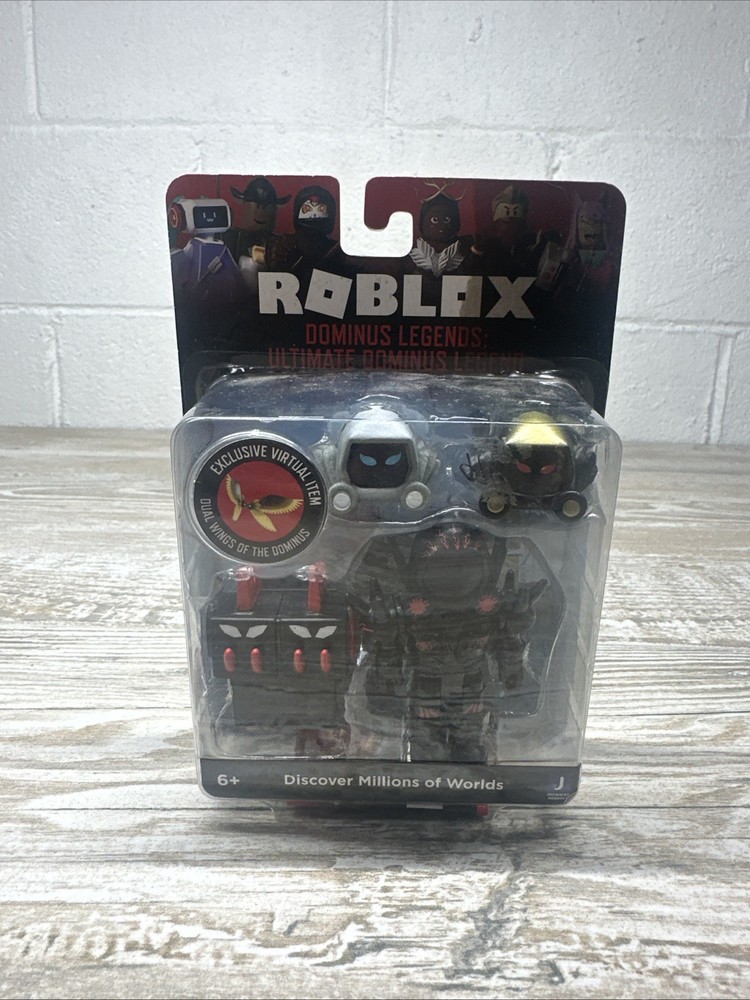 Roblox ULTIMATE DOMINUS LEGEND 2.5 In Figure Dual Wings Virtual Code Accessory