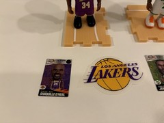 NBA Ballers Series 2 SHAQUILLE O’NEAL & JAYLEN BROWN Figure w/ Card & Stickers