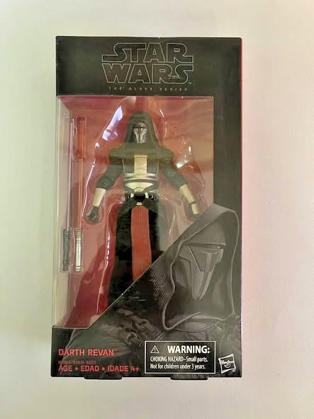 Star Wars Black Series 34 DARTH REVAN Figure + Accessories