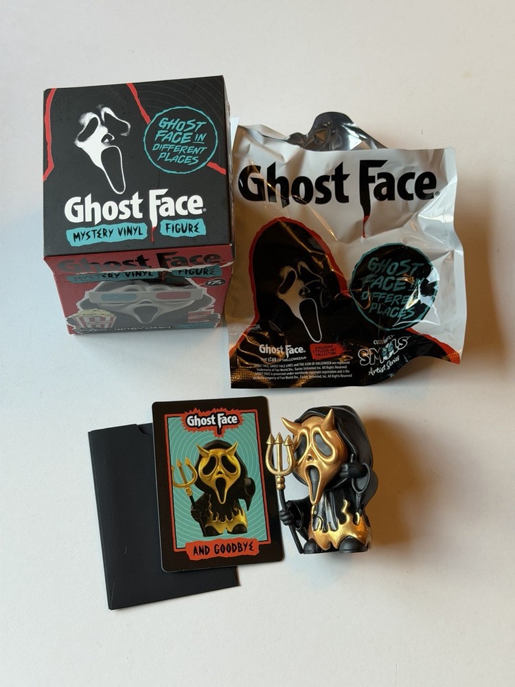 Ghostface Mystery Vinyl Culturefly Exclusive GOLD CHASE rare, New Open Box
